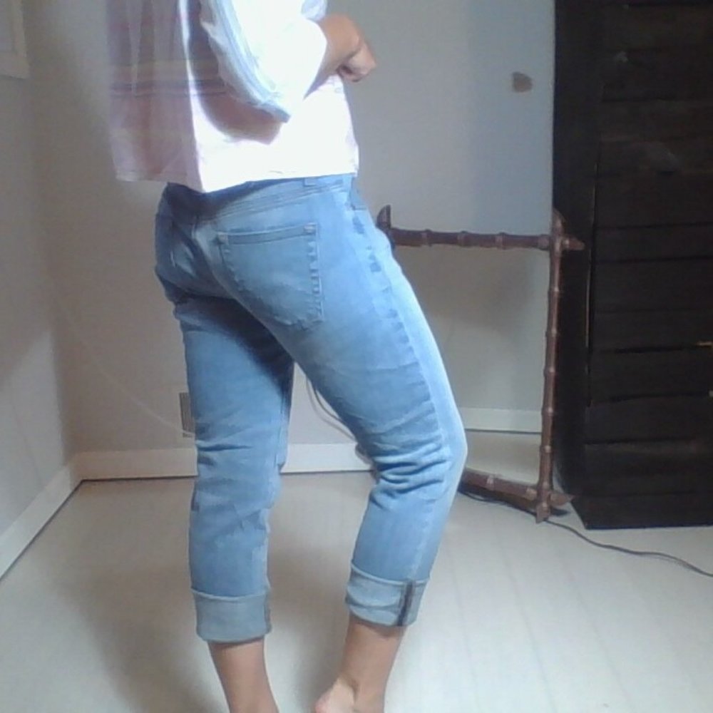 Eileen Fisher cropped jeans